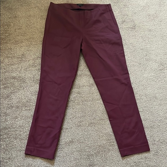 Theory Pants - Vintage Theory Burgundy Dress Pant Size 4
